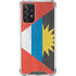 Antigua and Barbuda Flag Distressed Galaxy A72 5G Clear Case